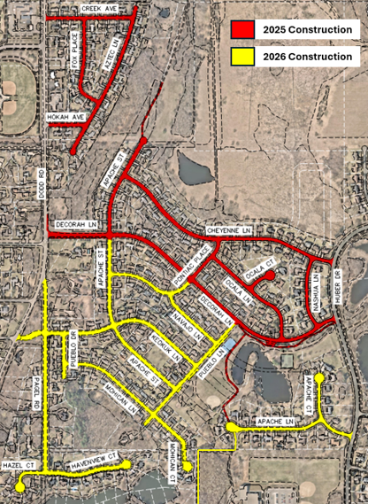 Friendly Hills Project Area