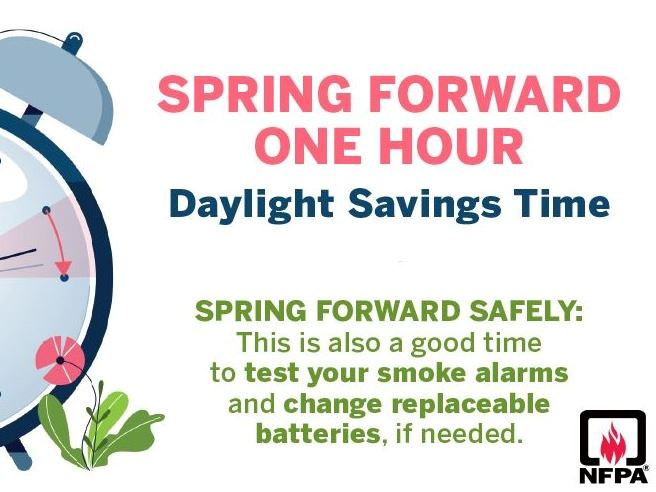 Daylight Savings Reminder