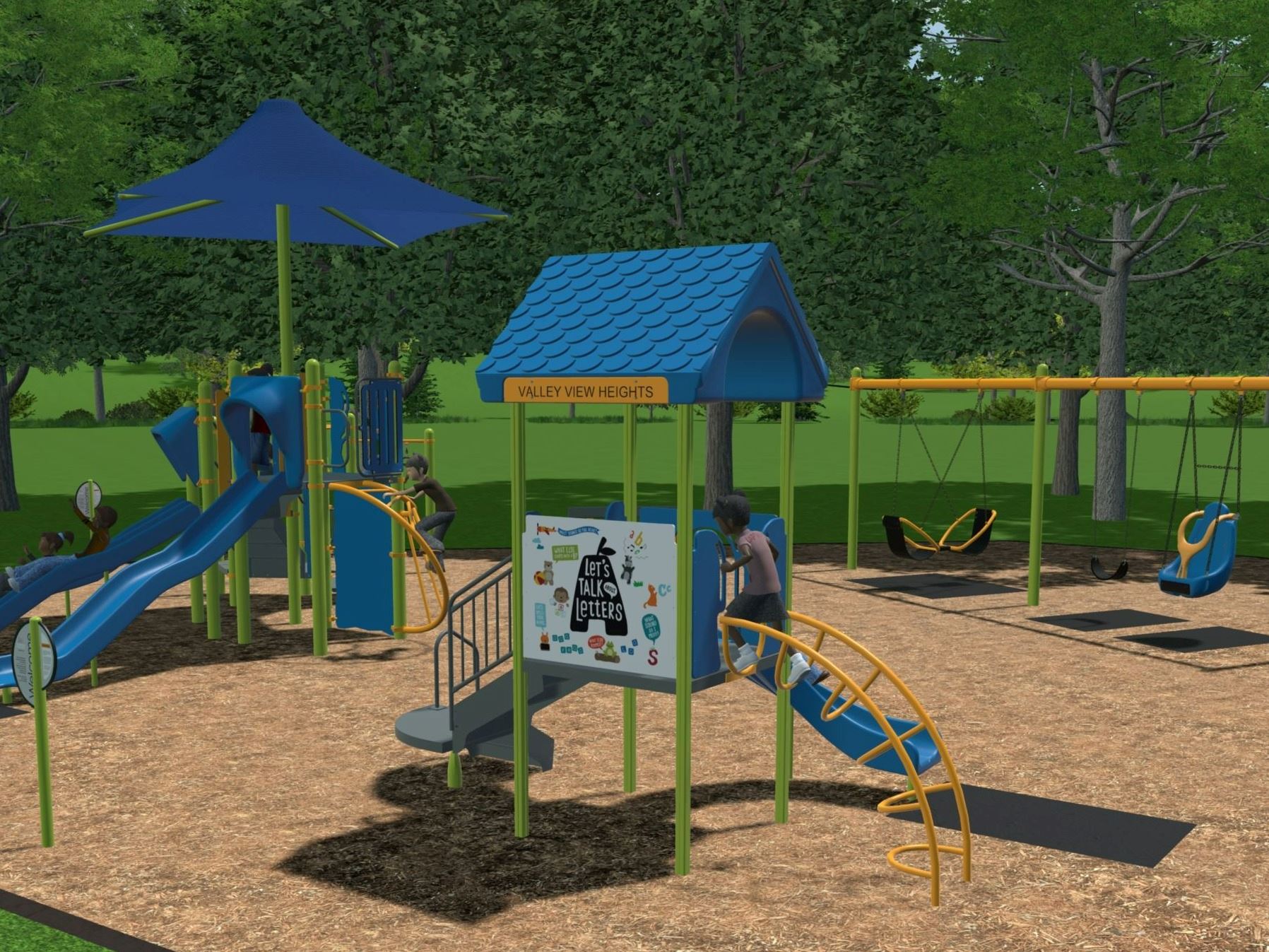 New Valley View Heights Playground Design